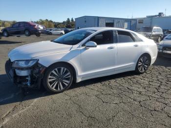  Salvage Lincoln MKZ