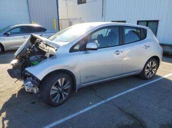  Salvage Nissan LEAF