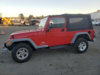  Salvage Jeep Wrangler