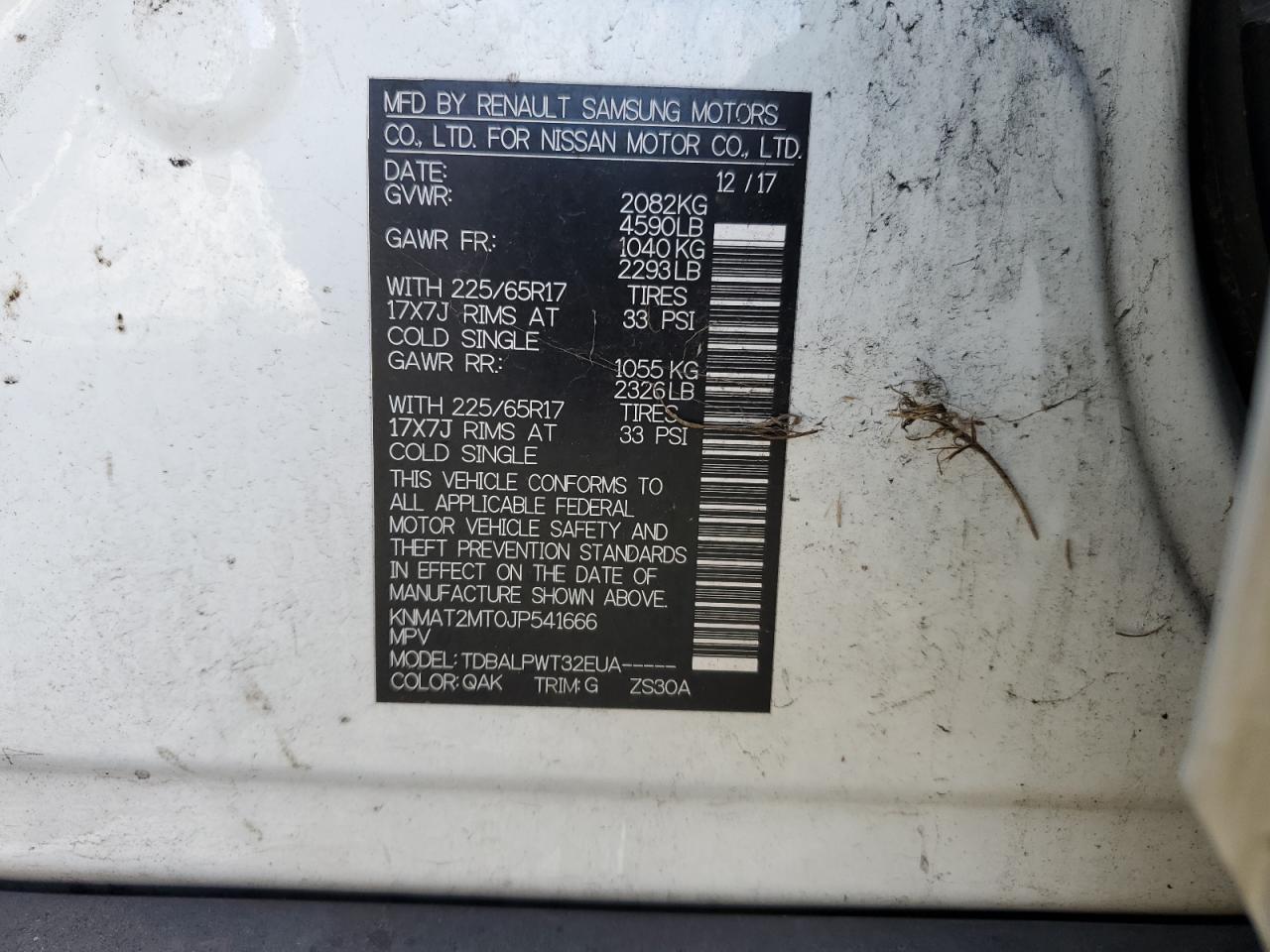 Nissan Rogue S Image 12