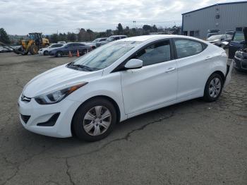  Salvage Hyundai ELANTRA