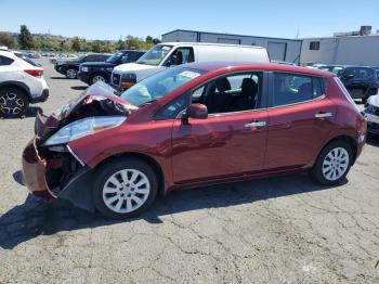  Salvage Nissan LEAF