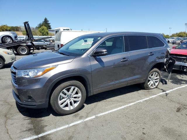  Salvage Toyota Highlander