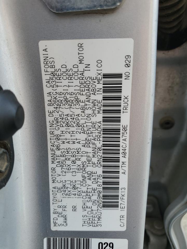 Toyota Tacoma Double Cab Prerunner Long Bed Image 8