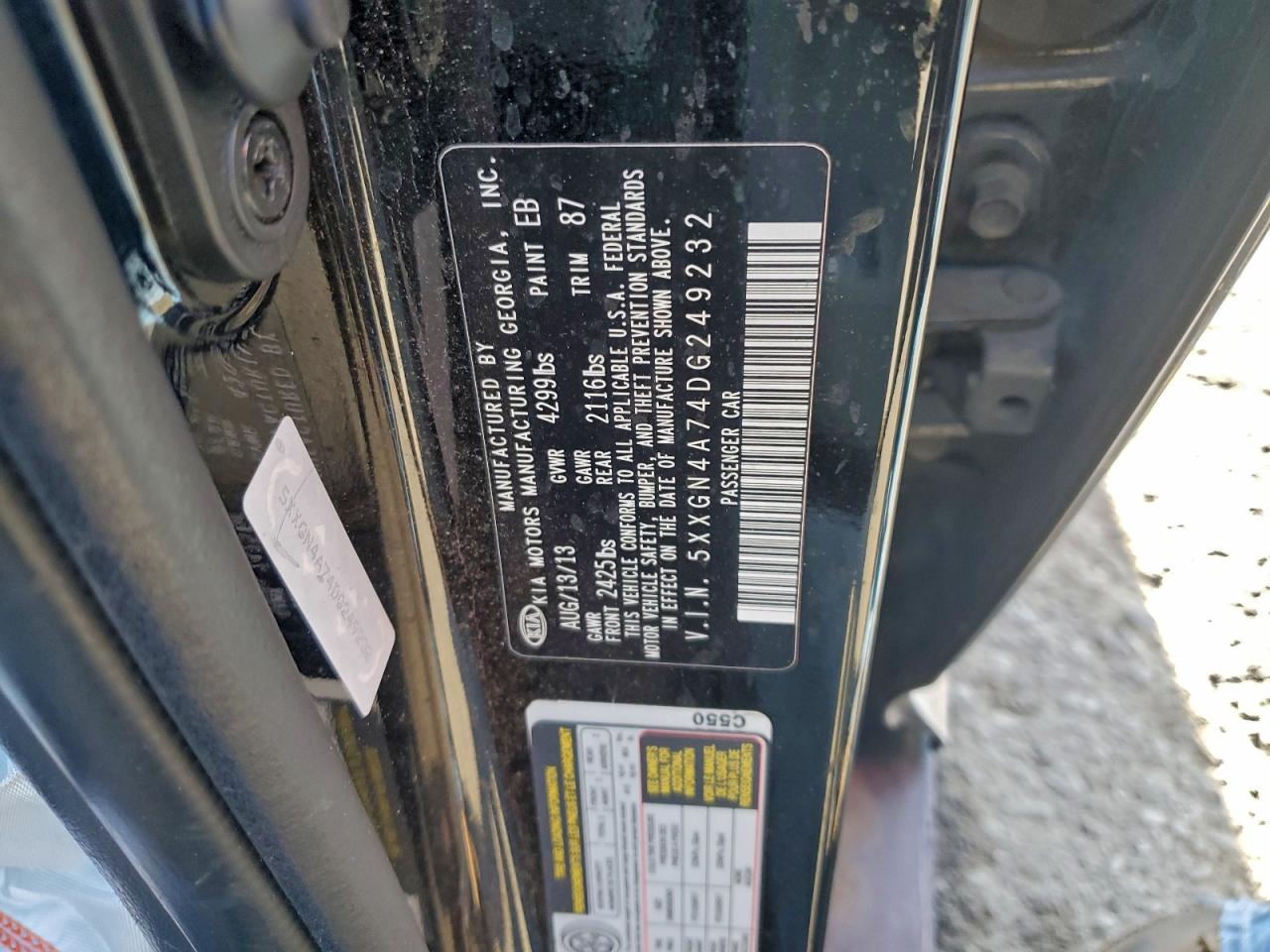 Kia Optima Ex Image 8